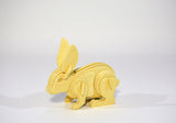 3D Wooden Jigsaw Puzzle  Rabbit Pattern Educational Wood Craft Puzzle Eco-Friendly Toy Kit for Child Easter Gift for Kids Puzzle Di Legno