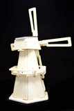 Wooden Puzzle 3D Solar Power Energy Windmill Spinning Puzzle 3D Wooden Jigsaw Puzzle Toy DIY Wooden 3D Puzzle Educational Toy Gift for Boy
