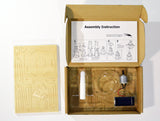 Wooden Puzzle 3D Solar Power Energy Windmill Spinning Puzzle 3D Wooden Jigsaw Puzzle Toy DIY Wooden 3D Puzzle Educational Toy Gift for Boy
