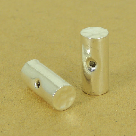 925 Sterling Silver Barrel Bead Seamless Vintage Jewelry Making WSP504 Wholesale Retail
