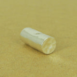 925 Sterling Silver Barrel Bead Seamless Vintage Jewelry Making WSP504 Wholesale Retail