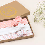 Peach Butterfly Organic Baby Headband/Baby Headband/Baby Gift/Newborn Headband/Toddler Headband/Infant Headband/Baby Headwrap