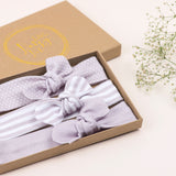 Grey Polkadot Organic Baby Headband/Baby Headbands/Baby Gift/Newborn Headband/Baby Headbands/Infant Headband /Baby Headwrap