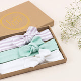 Mint Organic Baby Headband/Baby Headbands/Baby Gift/Newborn Headband/Baby Headbands/Infant Headband /Baby Headwrap/Baby Girl Bow