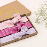 Powder Polkadot Organic Baby Headband/Baby Headband/Baby Gift/Newborn Headband/Headbands/Infant Headband/Baby Headwrap /Baby Bow