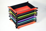 Valet Tray Leather Green Leather Tray Leather Catch All Dresser Tray Desk Organiser Desk Tidy Change Tray Gift for Him SvuotaTasche in Pelle