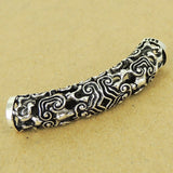 1 PCS 925 Stamp Sterling Silver Lucky Charm Buddhism Vintage WSP487 Wholesale: See Discount Coupons in Item Details