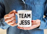 Gilmore Girls Mug, Team Jess Mug, Rory Gilmore, Gilmore Girls Coffee Mug, Rory and Jess, Stars Hollow Mug, Gilmore Girls Revival Party