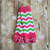 Pink Chevron Leg Warmer