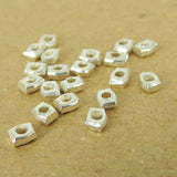 20 PCS 925 Sterling Silver Nugget Beads Handmade from Thailand WSP492x20 Wholesale: See Discount Coupons in Item Details
