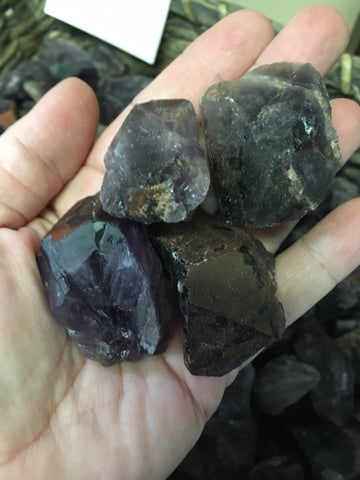 Raw Amethyst Chunk Large - Third Eye - 3rd Eye - Reiki - Energy Healing - Natural Stone