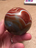 Carnelian Sphere 2" - Root Chakra - Reiki - Energy Healing