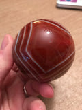 Carnelian Sphere 2" - Root Chakra - Reiki - Energy Healing