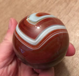 Carnelian Sphere 2" - Root Chakra - Reiki - Energy Healing