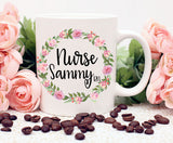 Nurse Mug, Nurse Gift, Gift for Nurse, Personalized Mug, name mug, Custom nurse Coffee Mug, Custom Mug, RN Gift, Registered Nurse Mug