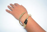 Women Brass Cuff Feather Bracelet Feather Bangle Women Wedding Eco Friendly Cuff Friendship Statement Christmas Gift