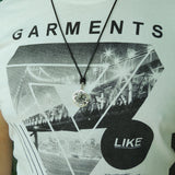 Men's Women Adjustable Necklace 925 Sterling Silver 3D Dragon Pendant with Wax Rope DiyNotion NK161