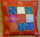 Bench Cushion/Indigo Cushion/Body Pillow Cover/linen Pillowcase/Designer Pillow/Cushion Cover/Decorative Pillows/Throw Pillow/Garden Pillows