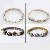 Tutorial ClaspElastic: make an elastic clasp for your Kumihimo or leather bracelet.