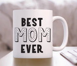 Mothers Day Gift, Best Mom Ever Mug, Mom Coffee Mug For Mom, Gift for Mom, New Mom, Baby Shower Gift, Baby Reveal Photo, Gift For Mother