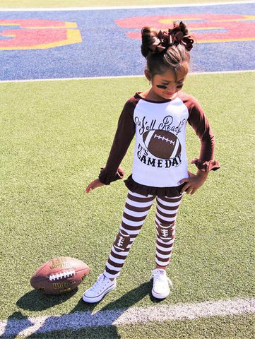 Football Stripe Boutique Set