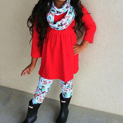 Pink & White Leg Warmers with Bows