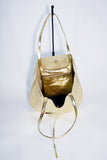 Tote Bag Leather Patent Golden Leather Shopper Leather Hobo Bag Leather Travel Bag Everyday Tote Italian Leather Bag Borsa Di Pelle