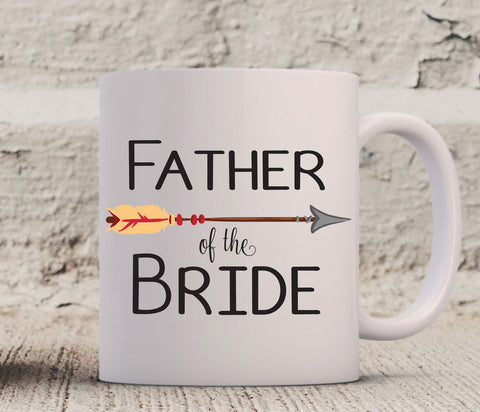 Father of the Bride Mug, Father of the Bride Gift, For Father of the Bride, Wedding Mug, Coffee Mug, Wedding Party Gift, Gift For Dad,