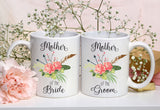 Mother of the Bride Mug, Mother of the Groom Gift Mug Set of Two, Wedding Mug, Coffee Mug, Mother's Wedding Gift, Coffee Cup Two Mugs, Mom
