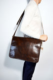 Leather Bag Messenger Leather Bag Leather Briefcase 15 inch Laptop Bag Leather Shoulder Bag Cross Body Business Genuine Italian Leather