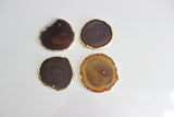 Natural Agate Coasters
