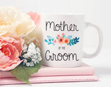 Mother of the Bride Mug, Mother of the Groom Gift Mug Set of Two, Wedding Mug, Coffee Mug, Mother's Wedding Gift, Coffee Cup Two Mugs, Mom