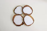 Natural Agate Coasters