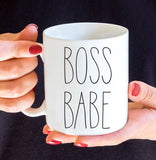 Boss Mug, Funny Mug, Boss Babe Mug, Gift for mom, Gift for Boss, Work Mug, Business Owner Mug,  Etsy Shop Owner Gift, Working Mom,