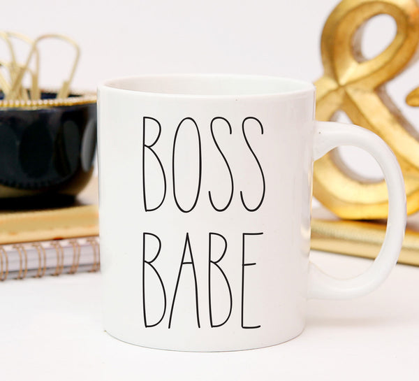 Boss Mug, Funny Mug, Boss Babe Mug, Gift for mom, Gift for Boss, Work Mug, Business Owner Mug,  Etsy Shop Owner Gift, Working Mom,