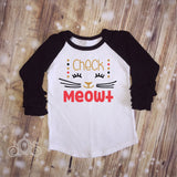 Check Meowt Custom Ruffle Raglan Personalized Shirt Girl Baby Toddler Shirt