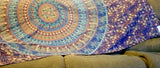 Blue Mandala flat sheet/tapestry/Dining Table Cover/Throw/Mandala Tapestry/Wall Hanging/Wall Tapestries/Perfect Christmas Present