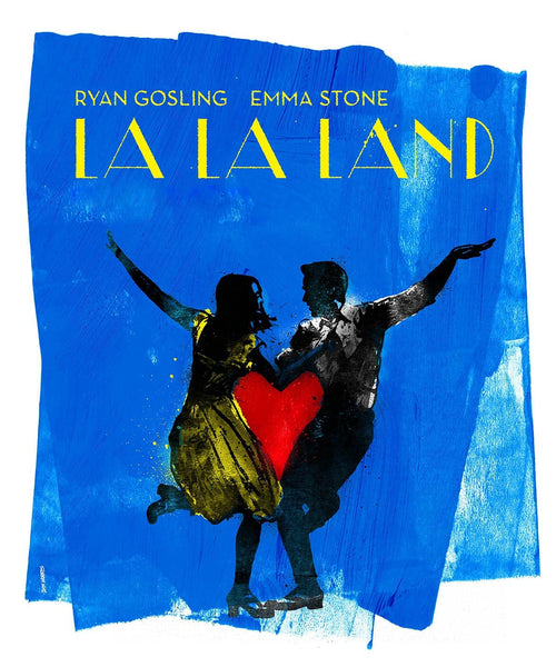La La Land 2016 Musical Movie Emma Stone Ryan Gosling Poster, La La Land Print, Emma Stone Poster, Movie Art, Size 13x20" 24x36" 32x48" #13