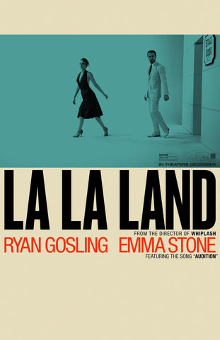 La La Land 2016 Musical Movie Emma Stone Ryan Gosling Poster, La La Land Print, Emma Stone Poster, Movie Art, Size 13x20" 24x36" 32x48" #3