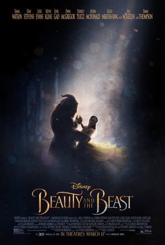 Beauty and the Beast 2017 Disney Movie, Emma Watson Poster Beauty and the Beast Print Emma Watson Poster Movie Art Size 13x20 24x36 32x48 #3