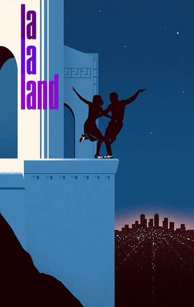 La La Land 2016 Musical Movie Emma Stone Ryan Gosling Poster, La La Land Print, Emma Stone Poster, Movie Art, Size 13x20" 24x36" 32x48" #8