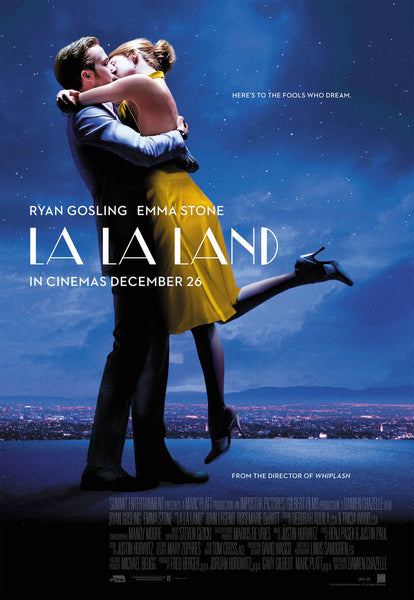 La La Land 2016 Musical Movie Emma Stone Ryan Gosling Poster, La La Land Print, Emma Stone Poster, Movie Art, Size 13x20" 24x36" 32x48" #7
