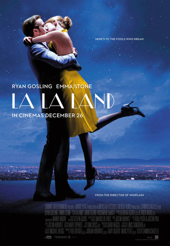La La Land 2016 Musical Movie Emma Stone Ryan Gosling Poster, La La Land Print, Emma Stone Poster, Movie Art, Size 13x20" 24x36" 32x48" #7