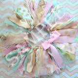 Custom Fabric Tutu Girl Birthday Outfit Baby Shower Gift First Birthday Tutu Outfit Cake Smash Outfit Girl 1st Birthday Skirt