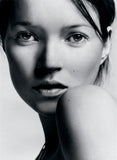 Kate Moss Face Super Model Blonde Sexy Poster, Art B&W Print, Artwork, Home Deco, Art Print, Fashion Icon, New Art Size 13x20" 24x36"