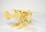 3D Wooden Jigsaw Puzzle Seaplane Aircraft Pattern Educational Wood Craft Puzzles Eco-Friendly Toy Kit for Child Birthday Gift for Kids