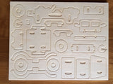 3D Wooden Jigsaw Puzzle Jeep Pattern Educational Wood Craft Puzzle Eco-Friendly Toy Kit for Child Easter Gift for Kids Puzzle Di Legno 3D