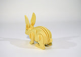 3D Wooden Jigsaw Puzzle  Rabbit Pattern Educational Wood Craft Puzzle Eco-Friendly Toy Kit for Child Easter Gift for Kids Puzzle Di Legno