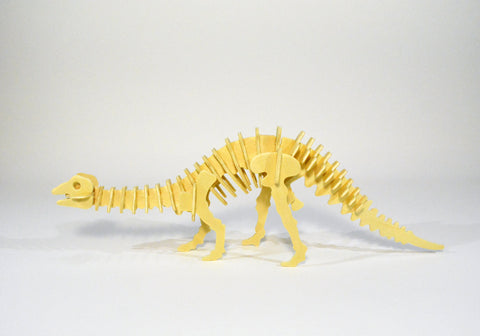 3D Wooden Jigsaw Puzzle  Brontosaurus Pattern Educational Wood Craft Puzzle Eco-Friendly Toy Kit for Child Christmas Puzzle Legno Dinosauro