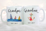 Pregnancy Announcement Mug, Grandparents Pregnancy Reveal, Baby Reveal to Grandparents, Grandma Mug, Grandpa Mug, New Grandma Mug